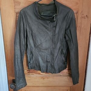 Cigno Nero Leather Jacket